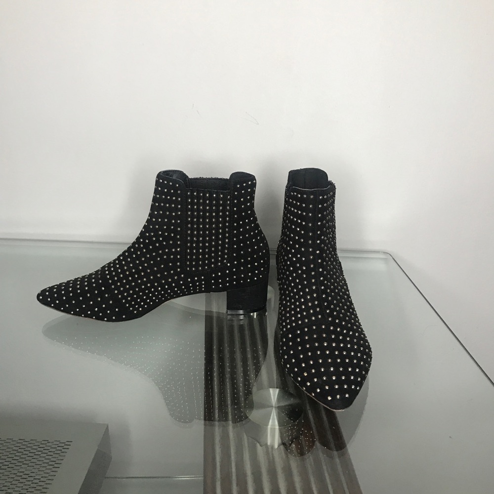 Gold Studded Chelsea Boots